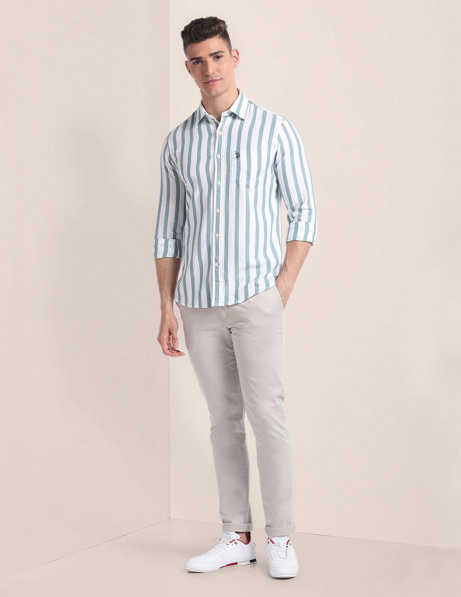 U.S. Polo Assn. Premium Cotton Twill Shirt