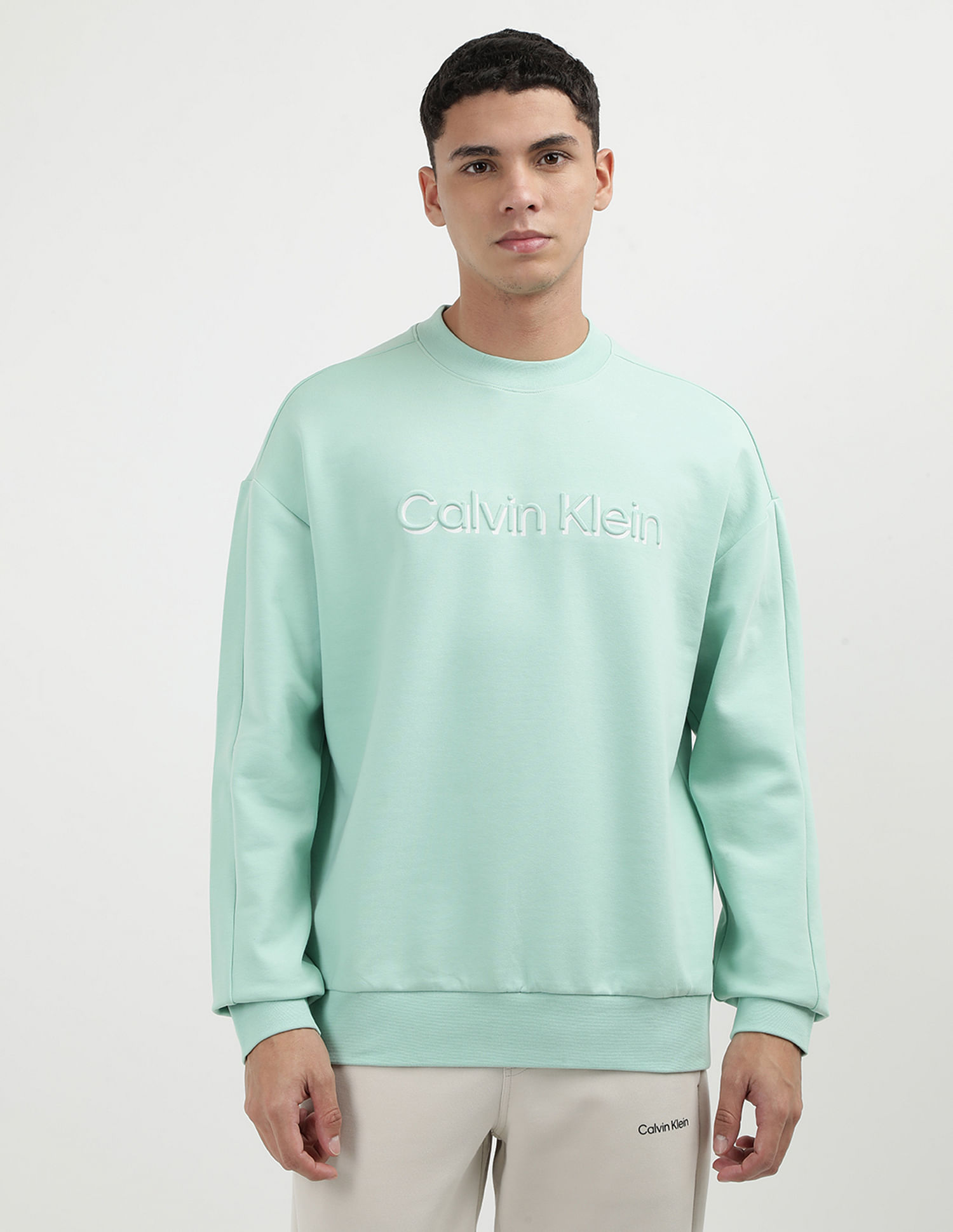 Calvin Klein Jeans Monogram Comfort Slim Fit Sweatshirt