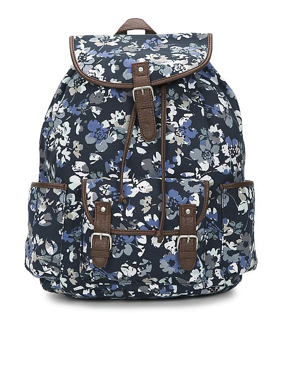 Aeropostale Floral Print Backpack