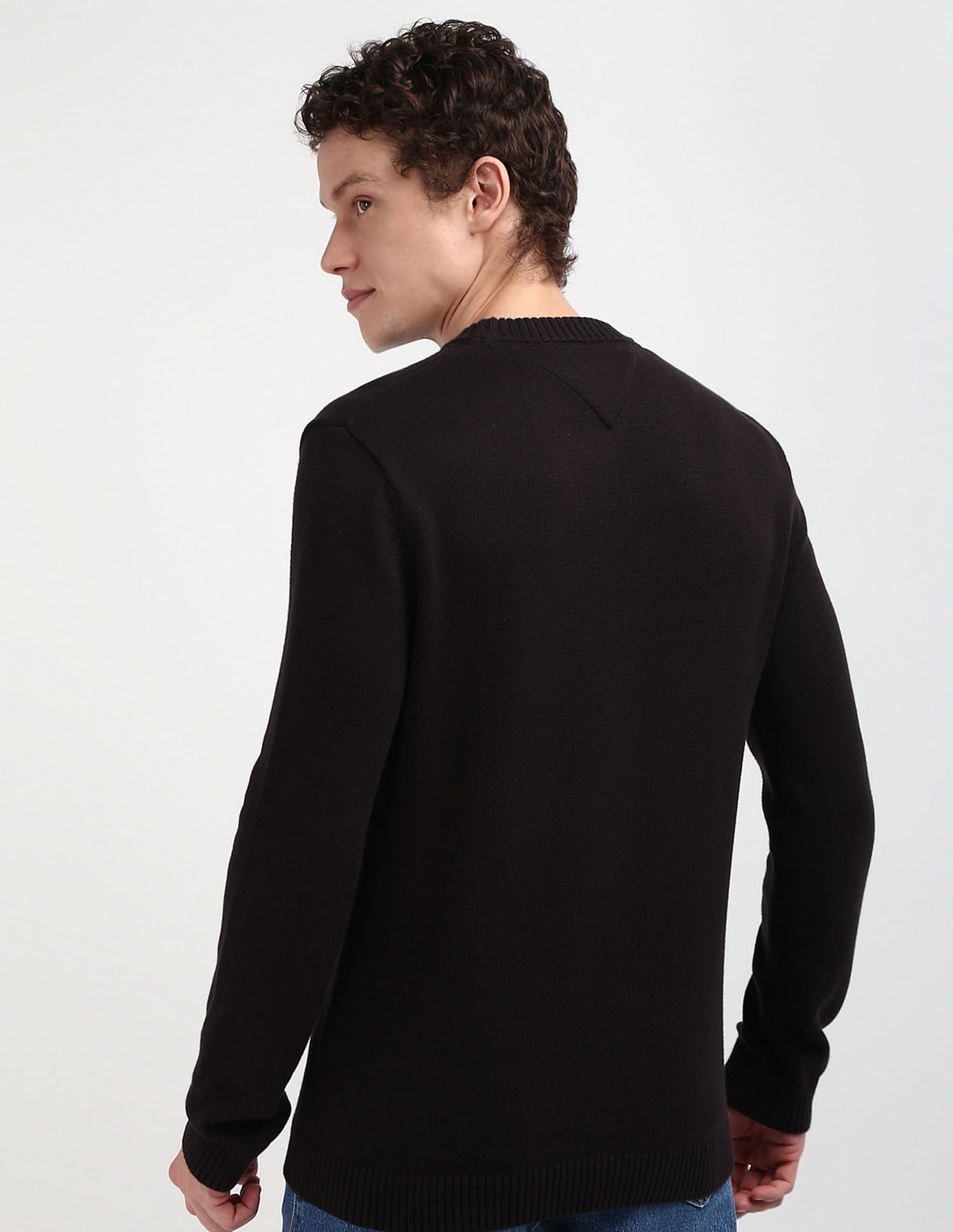 Tommy Hilfiger Slim Linear Logo Sweater