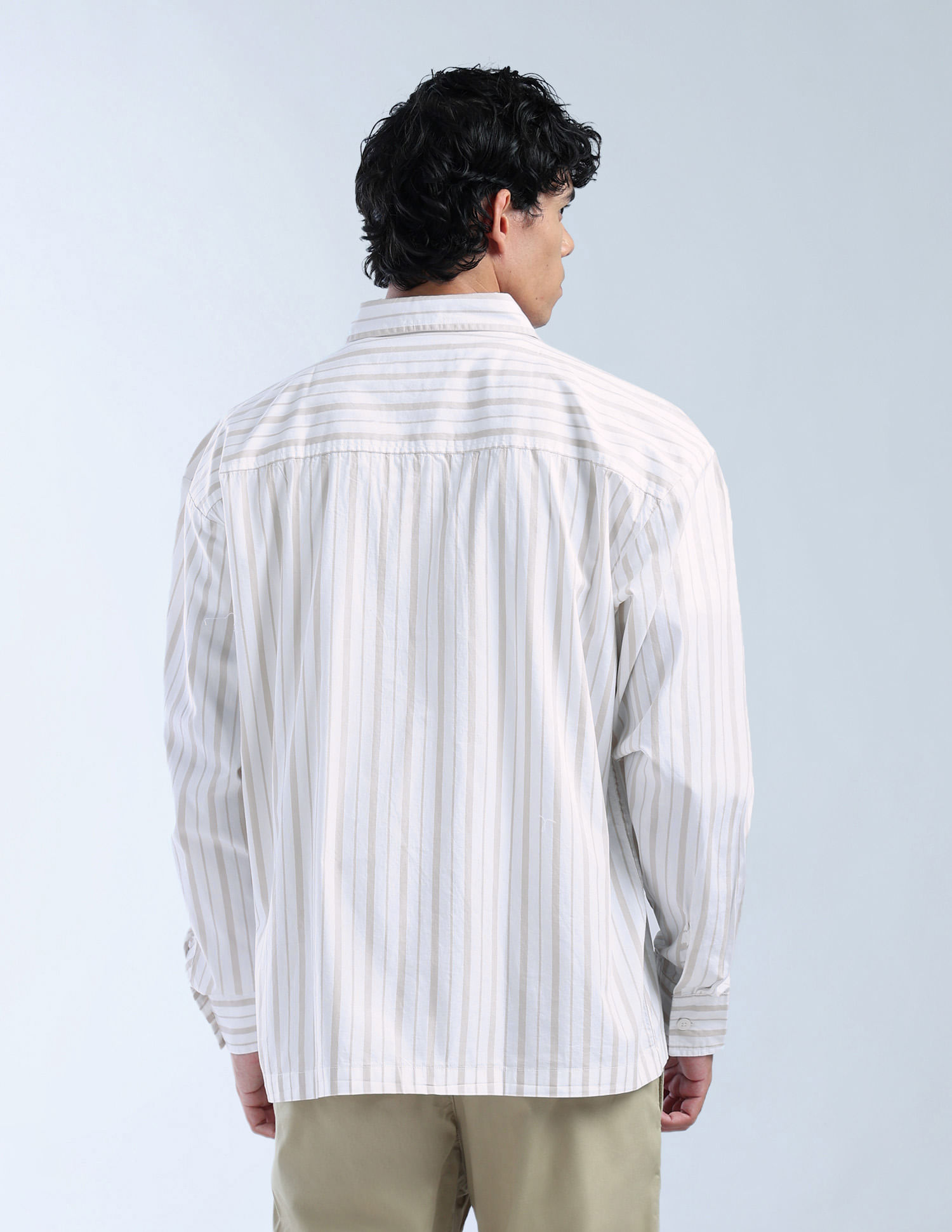 Flying Machine Oversized Fit Color Of Home Shirt