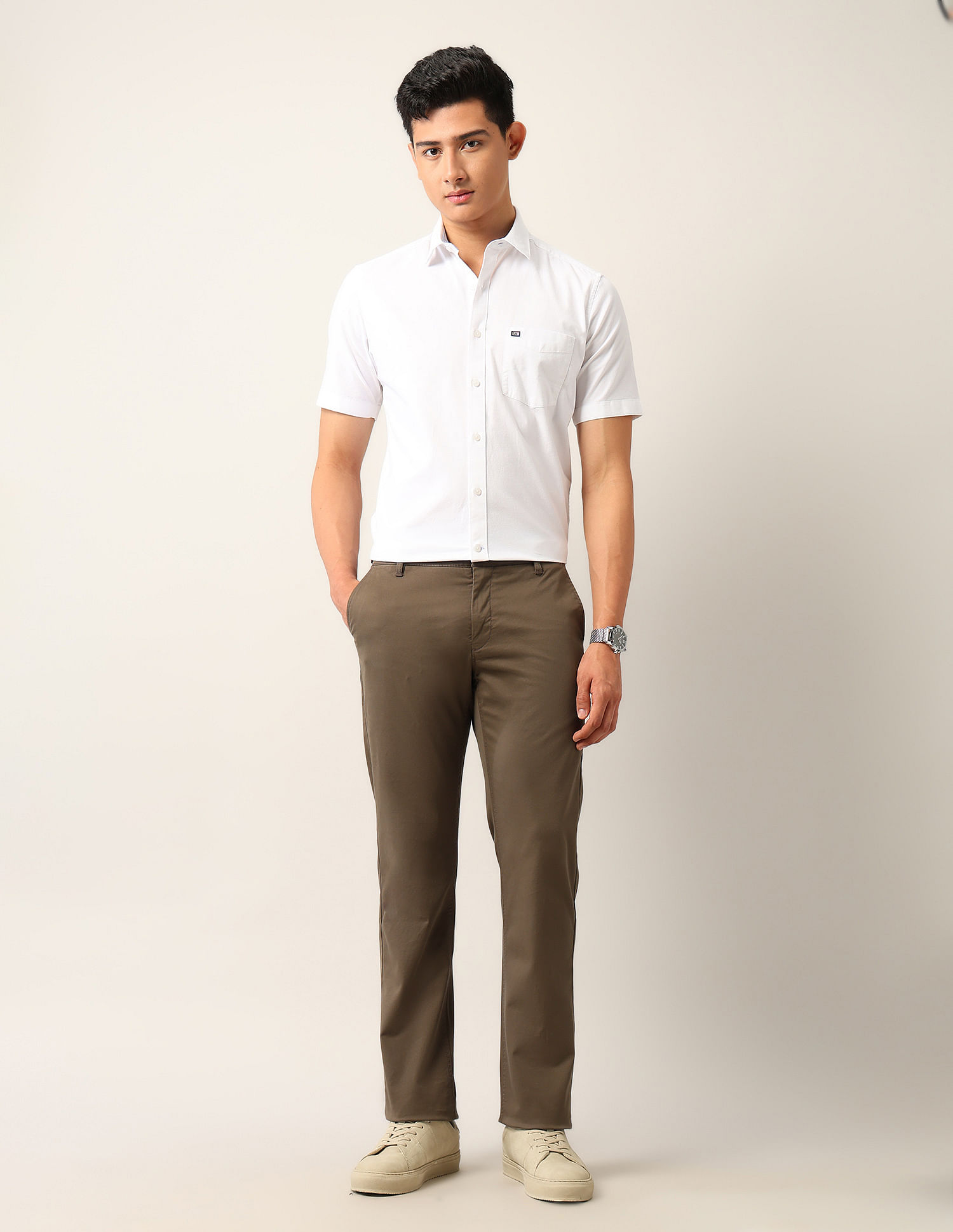 Arrow Sport Dobby Weave Air Soft Trousers
