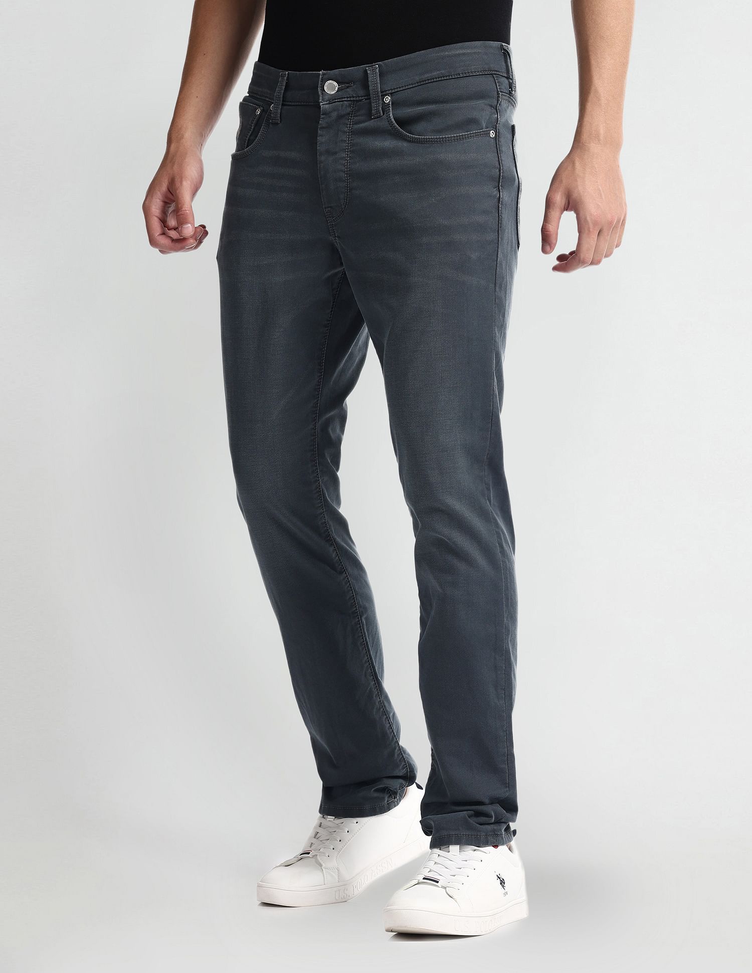 U.S. Polo Assn. Denim Co. Whiskered Grey Jeans