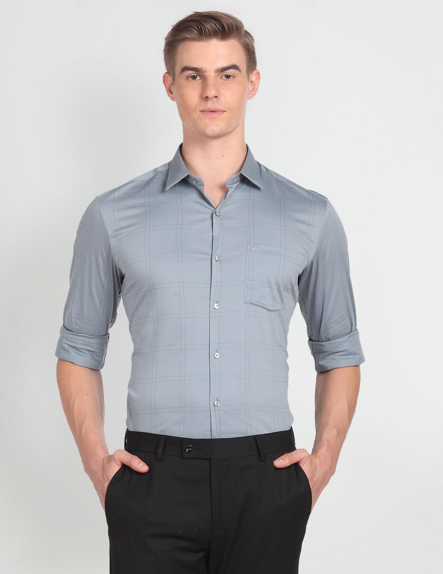 Arrow Tartan Check Twill Shirt