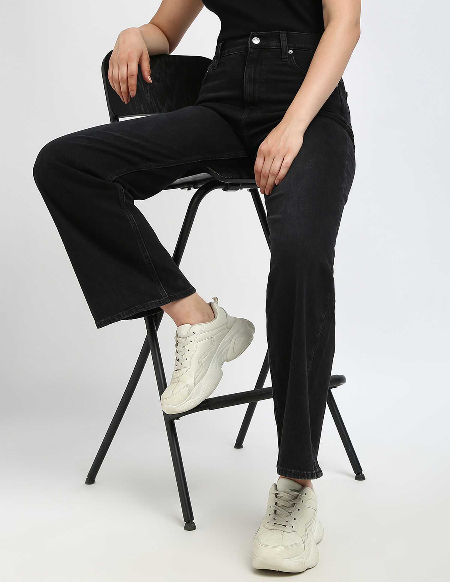 Calvin Klein Jeans Wide Leg Fit Jeans