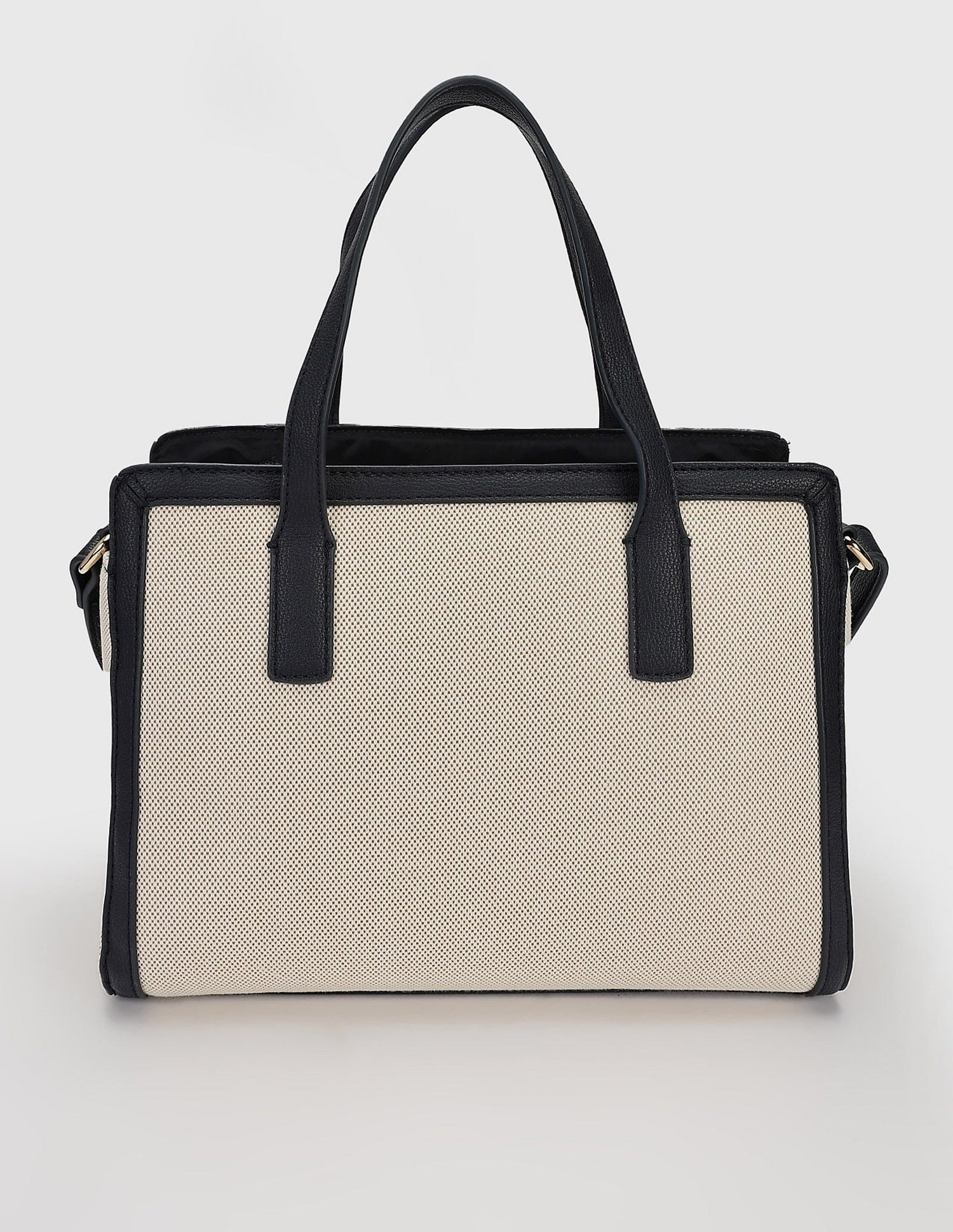 Tommy Hilfiger Solid Blue Polyester Hand Bags