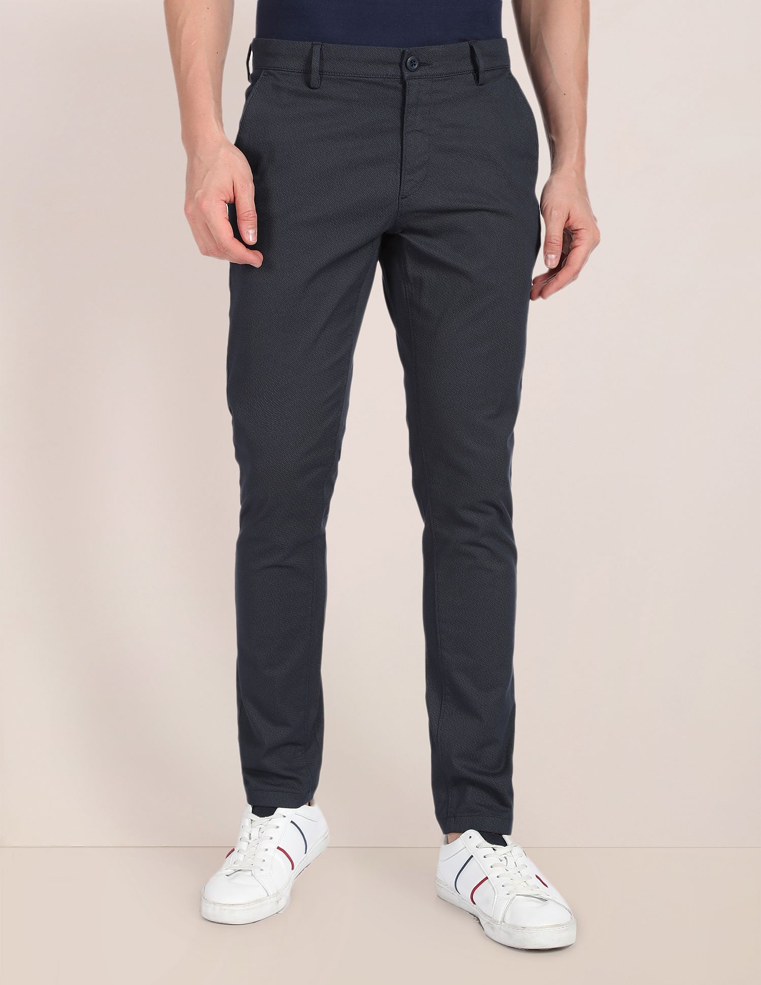 U.S. Polo Assn. Geometric Print Twill Trousers