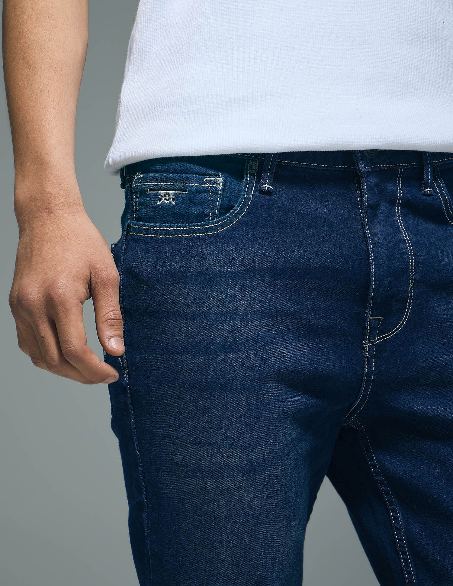 Flying Machine Skinny Fit Mid Rise Jeans