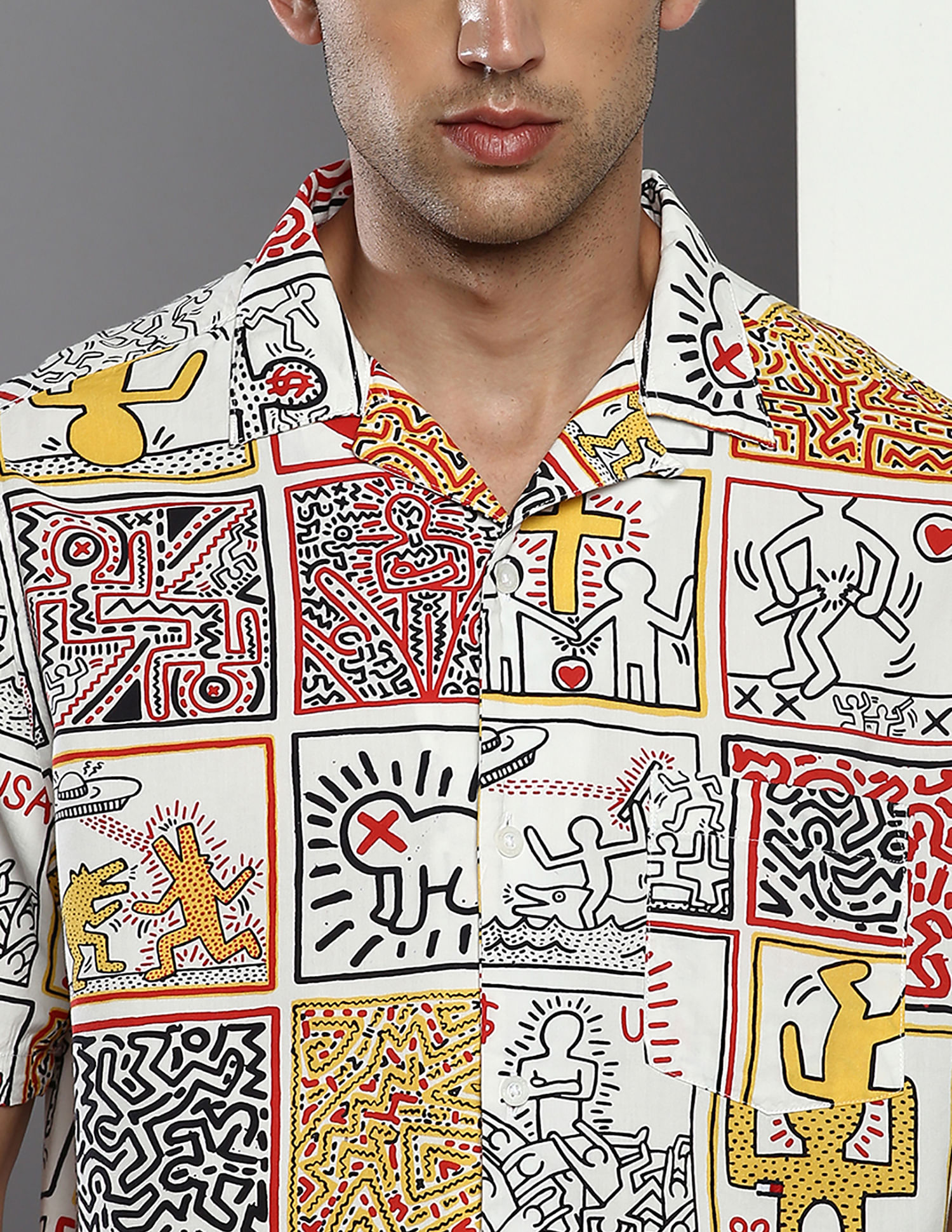 Tommy Hilfiger Tommy Jeans X Keith Haring One Man Show Shirt