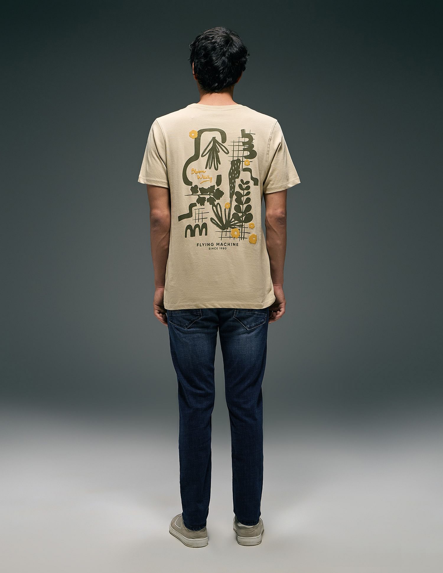 Flying Machine Jackson Super Skinny Fit Dark Washed Jeans