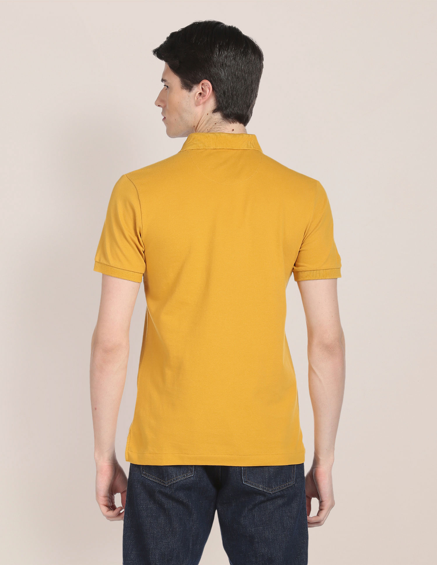 U.S. Polo Assn. Solid Pique Stretch Polo Shirt