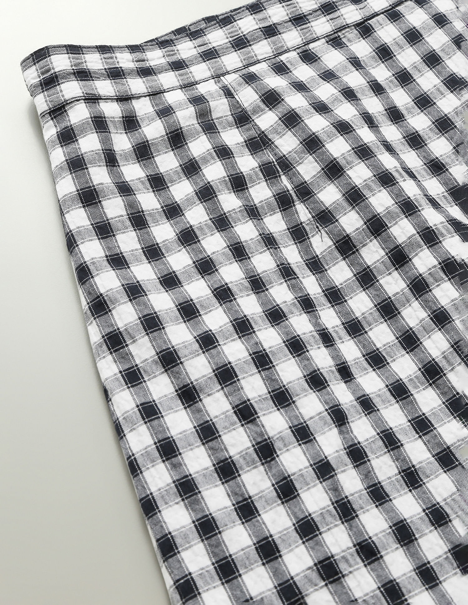 Tommy Hilfiger Sustainable Gingham Mini Skirt