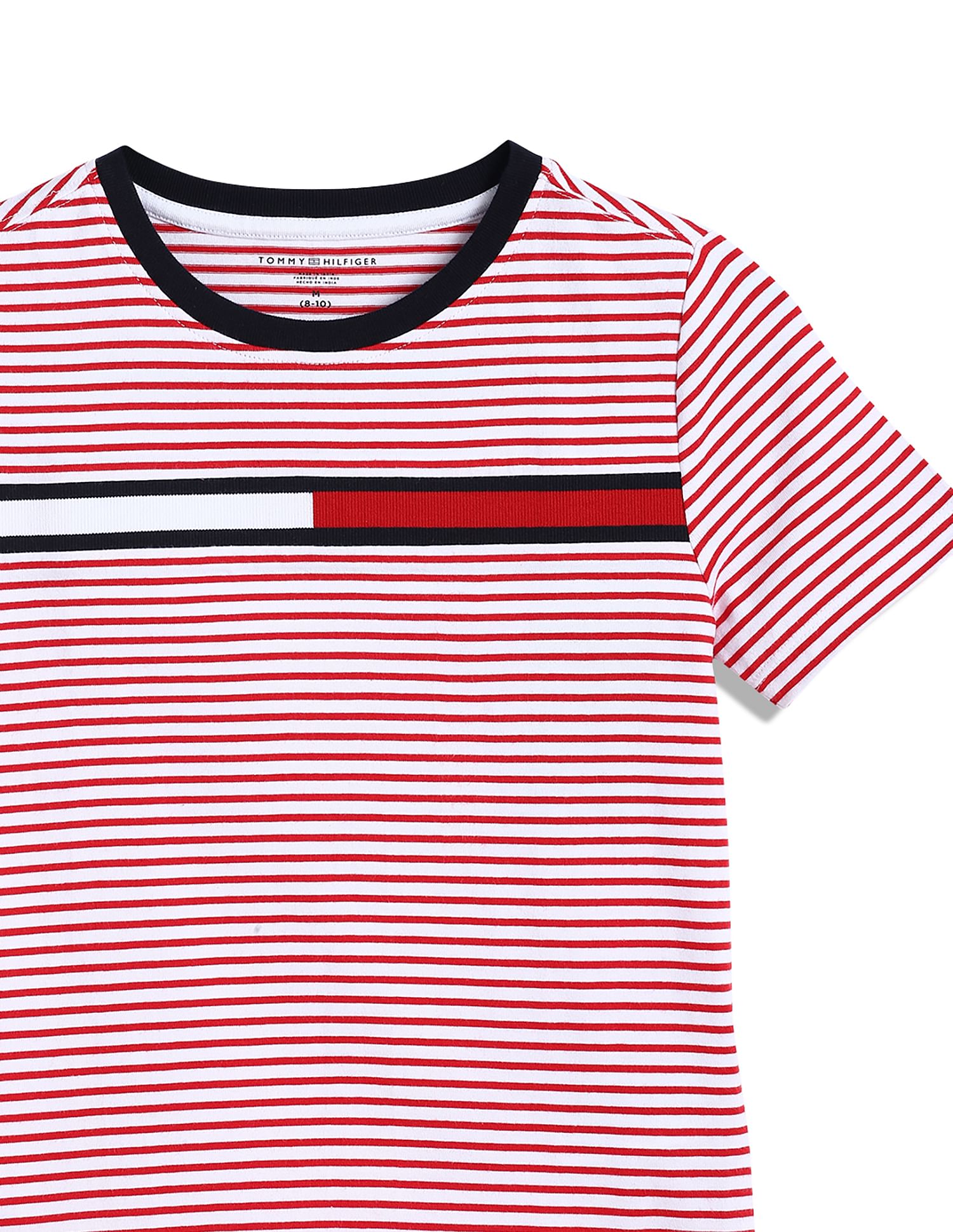 Tommy Hilfiger Kids Tino Stripe Fashion T-Shirt