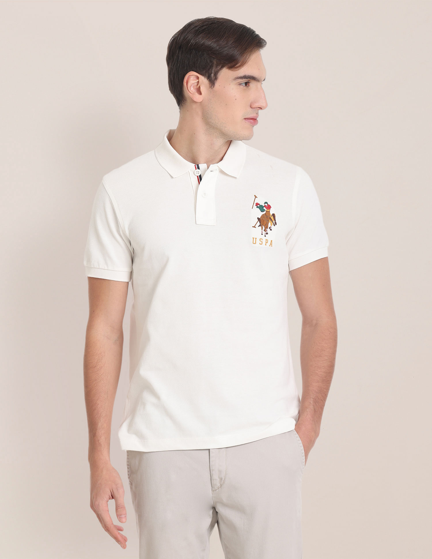 U.S. Polo Assn. Iconic Slim Fit Polo Shirt
