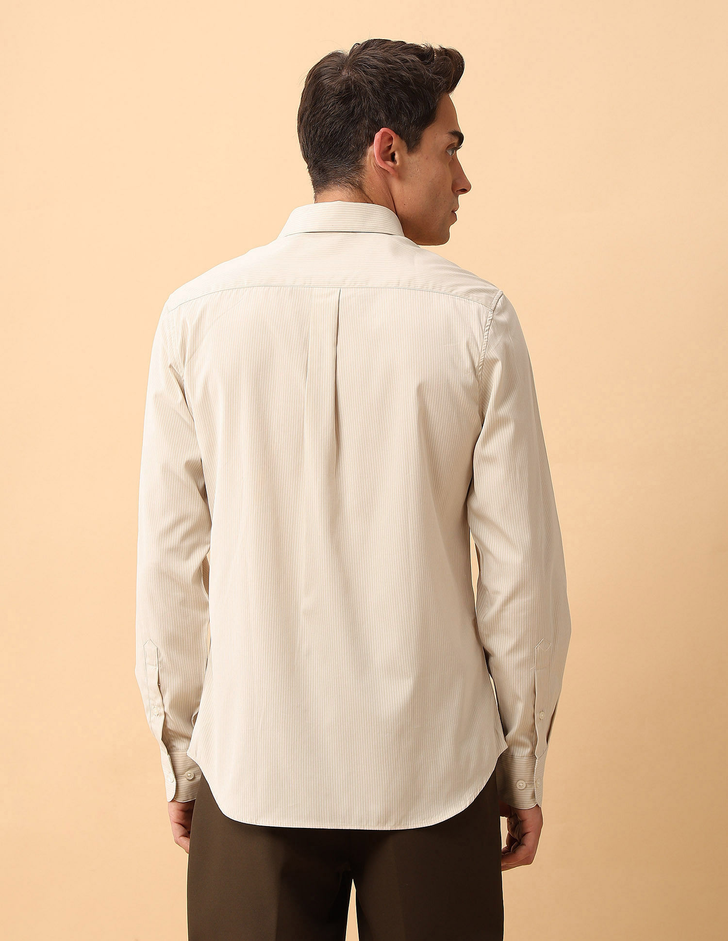 U.S. Polo Assn. Pacho X Vertical Striped Pure Cotton Shirt