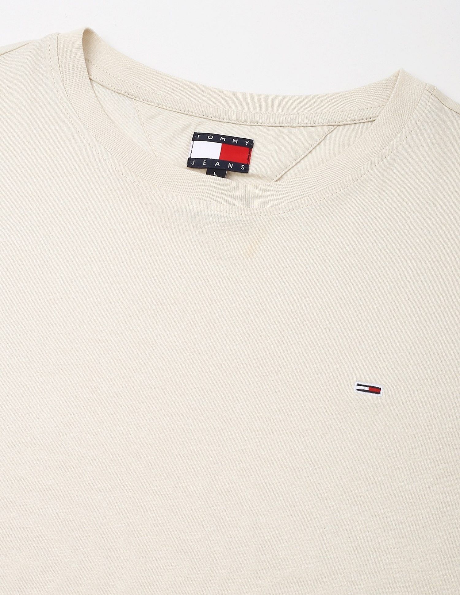 Tommy Hilfiger Solid Slim-Fit Cotton T-Shirt