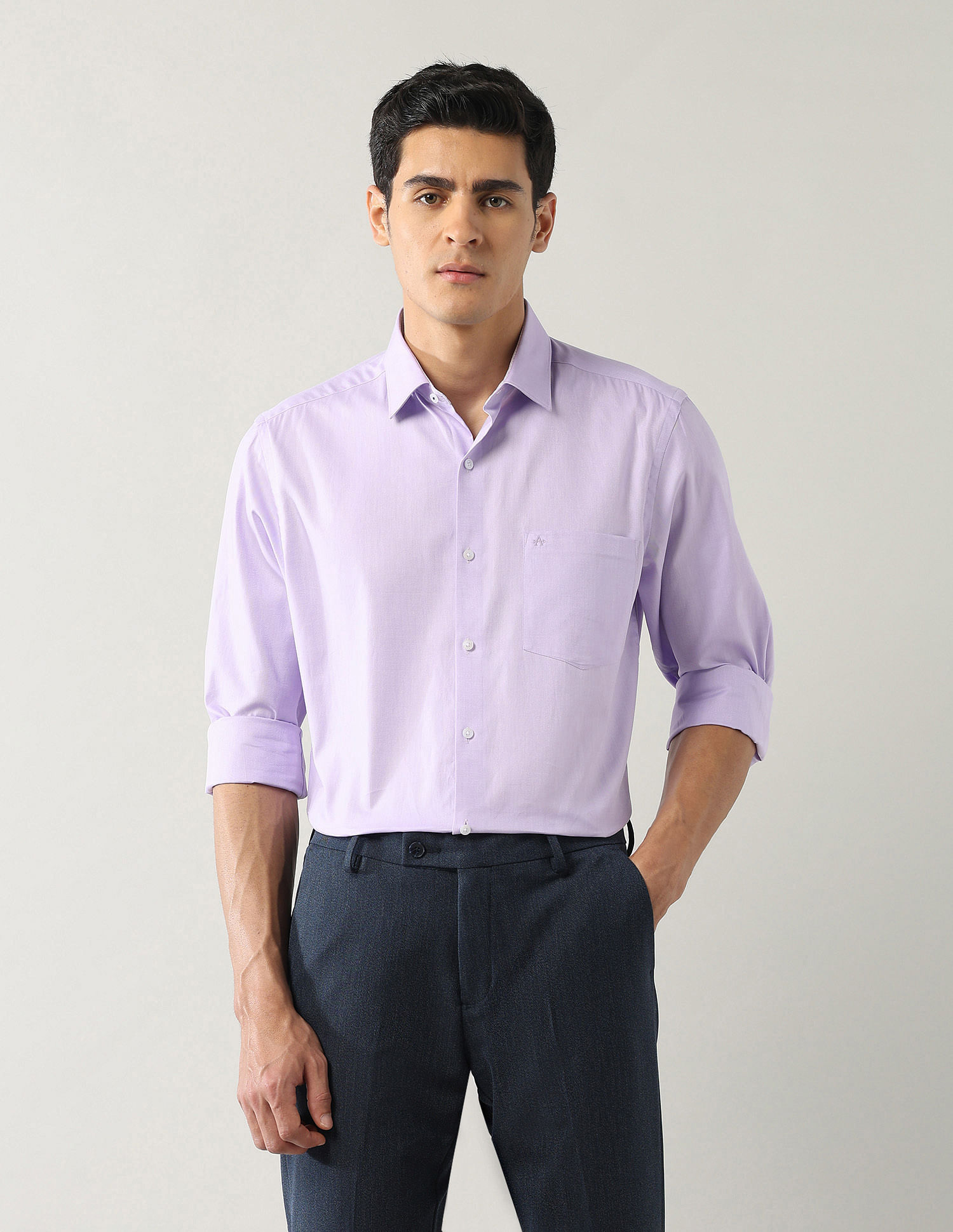 Arrow Liberty Classic Fit Textured Shirt