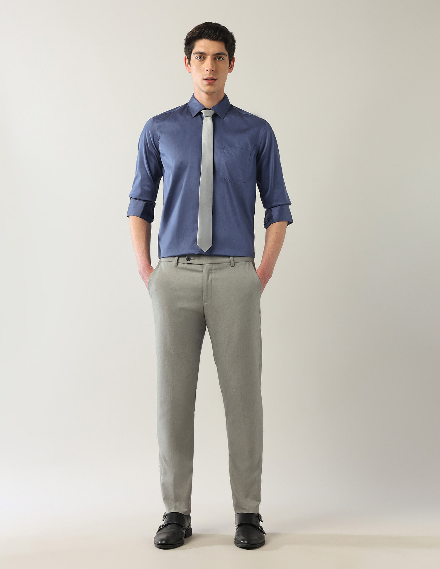 Arrow Herringbone Autopress Flx Shirt