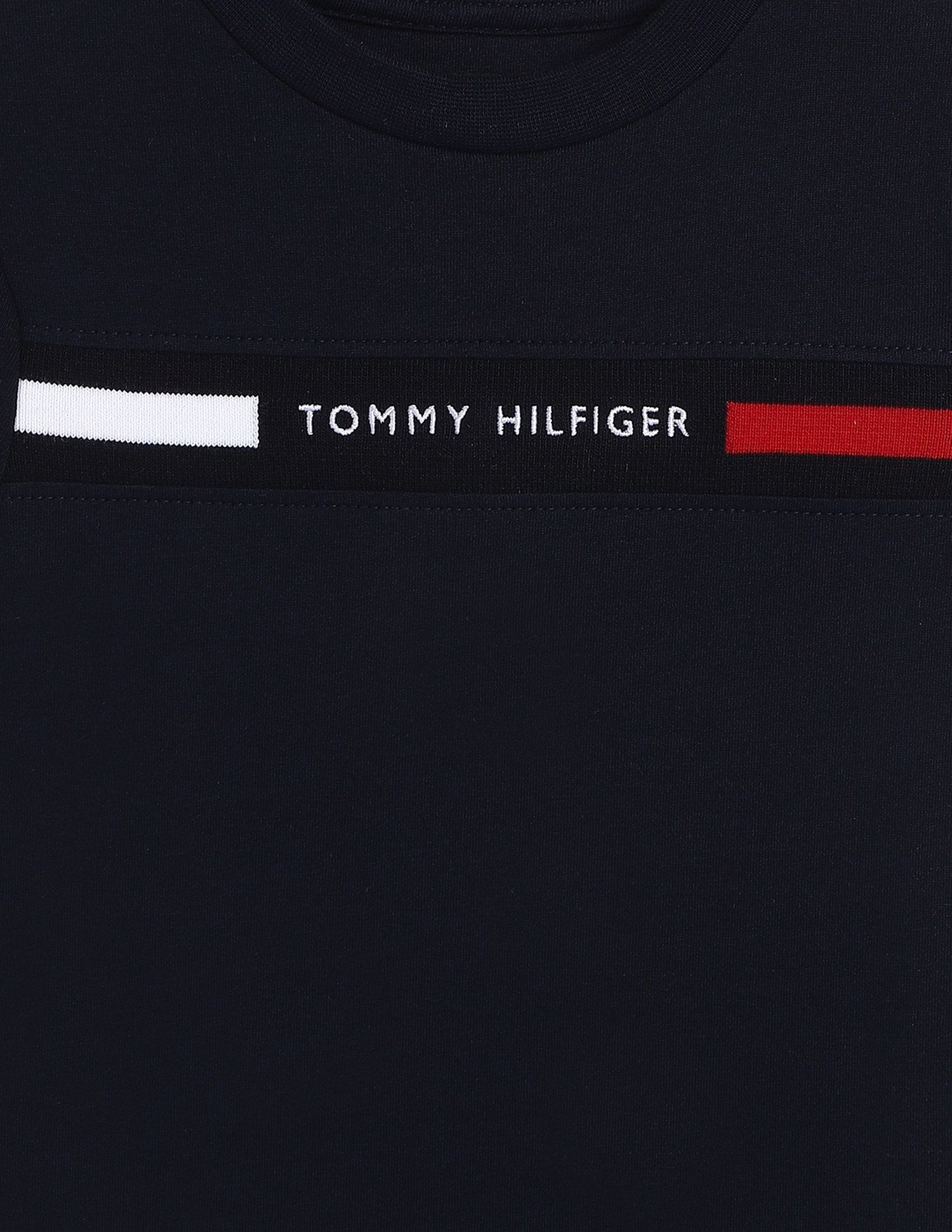 Tommy Hilfiger Kids Boys Logo Regular-Fit Cotton T-Shirt