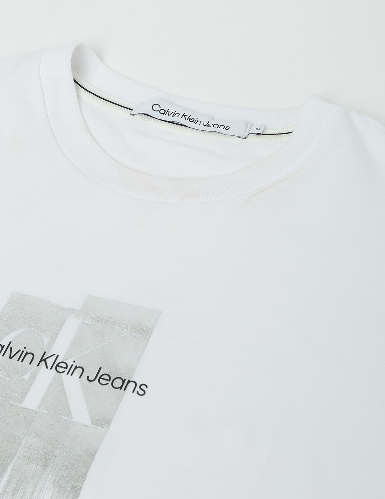 Calvin Klein Organic Cotton Slim Fit T-Shirt