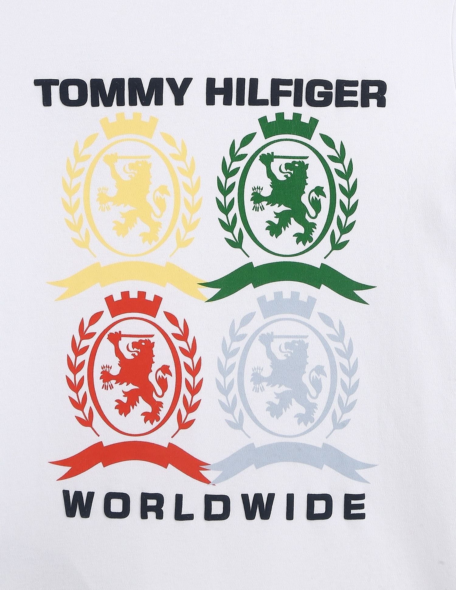 Tommy Hilfiger Kids Boys Graphic Regular-Fit Cotton T-Shirt