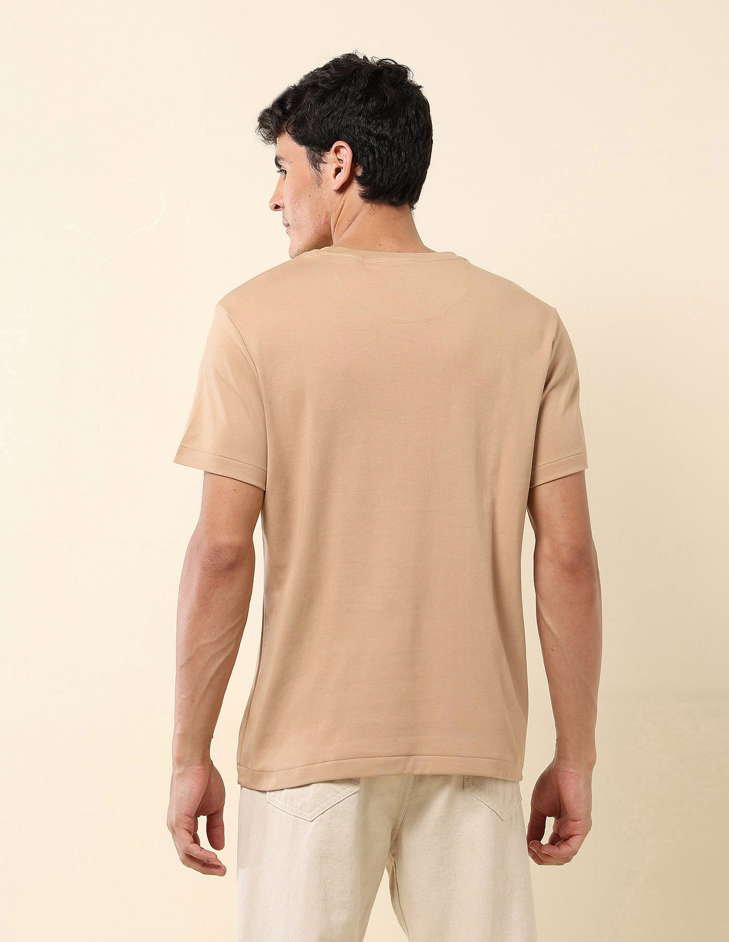 U.S. Polo Assn. Brand Embroidered Gold Cup T-Shirt