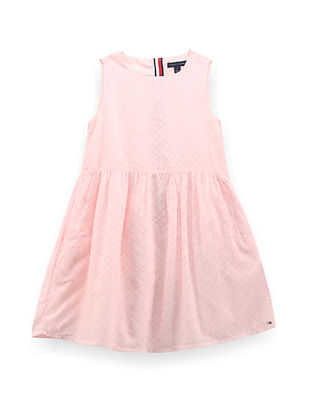 Tommy Hilfiger Kids Sleeveless Monogram Dress