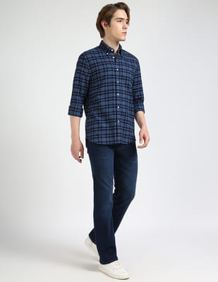 トップス Dhal No Silket check Regular Shirt Dhal 60/- No Silket Regular Shirt, Check – Keylime Tokyo