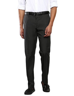 VAN HEUSEN Slim Fit Men Brown Trousers  Buy VAN HEUSEN Slim Fit Men Brown Trousers  Online at Best Prices in India  Flipkartcom