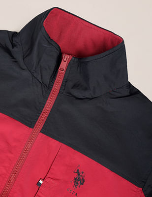 Buy U.S. Polo Assn. Colour Block Windcheater Jacket - NNNOW.com
