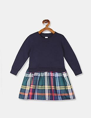 gap plaid dress toddler