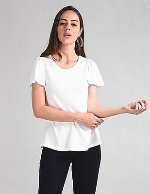 gap elbow sleeve tee