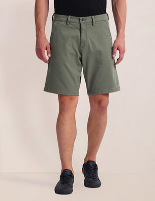 U S Polo Assn Slim Straight Fit Dobby Shorts