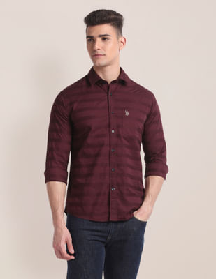 トップス MBA CAMBIO シャツ ms5958-Silky Cotton Linen Skipper Shirts メンズ