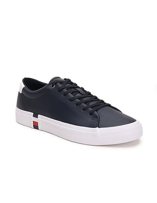 Tommy Hilfiger Men Corporate Leather Sneakers