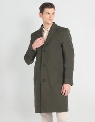 Buy Arrow Sports Detachable Muffler Trench Coat - NNNOW.com