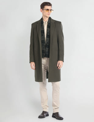 Buy Arrow Sports Detachable Muffler Trench Coat - NNNOW.com
