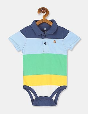 polo bodysuit baby boy