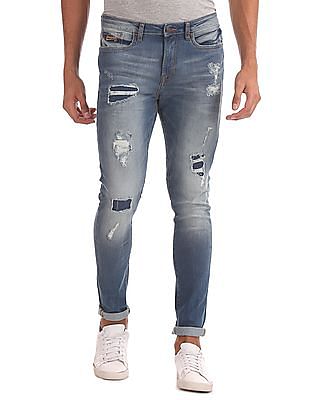 aeropostale ripped jeans mens
