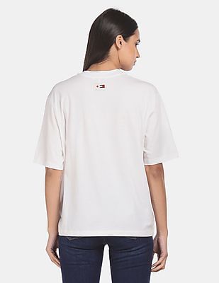 G.V.G.V. - G.V.G.V. 波 ビッグ Tシャツ NAMI モノクロ 白 ホワイト 日本製 NANGA ナンガ Tシャツ 半袖 メンズ レディース タコマフジ