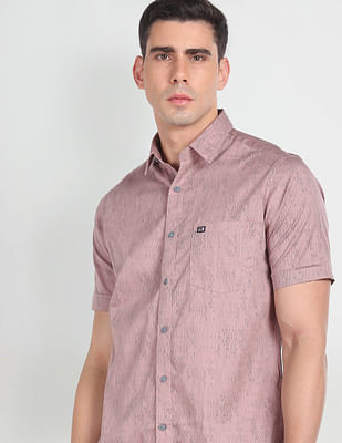 Arrow Sports Abstract Print Cotton Casual Shirt