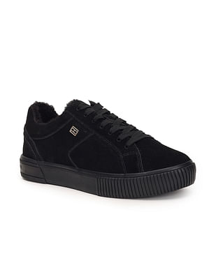 Tommy Hilfiger Women Sustainable Suede Sneakers