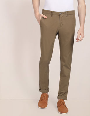 U S Polo Assn Austin Trim Fit Stretch Chinos