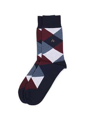 Buy Arrow Men Assorted Crew Length Socks - Pack Of 3 - NNNOW.com