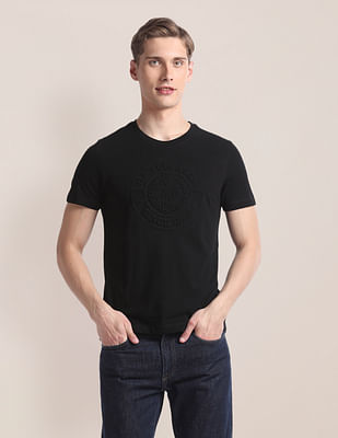 U S Polo Assn Embossed Slim T-Shirt