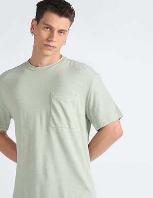 Calvin Klein Transitional Cotton Solid T-Shirt