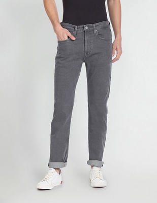 U S Polo Assn Denim Co Harold Slim Straight Fit Grey Jeans