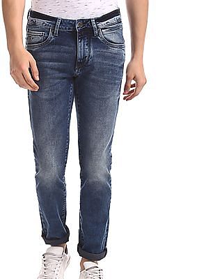 Buy Men Blue Jackson Skinny Fit Low Waist Jeans Online At Nnnow Com