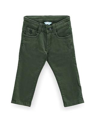 U S Polo Assn Kids Boys Mid Rise Slim Fit Jeans