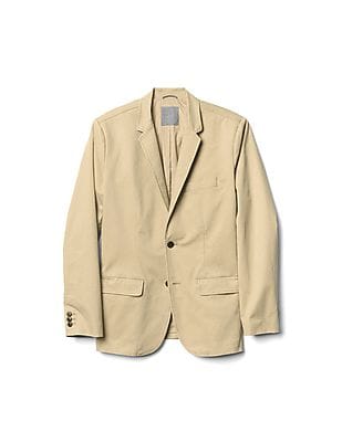 ジャケット・アウター louren twill no collar jacket beige louren twill no collar jacket beige